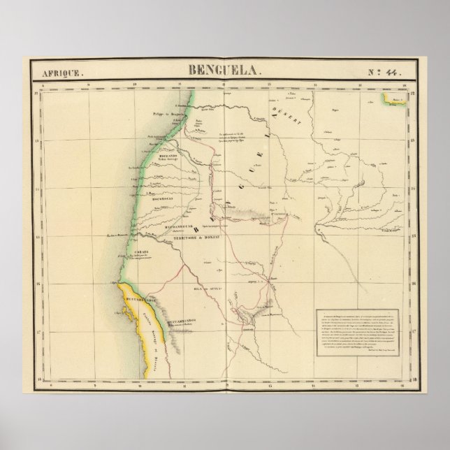 Poster Angola, Namibie 44 (Devant)