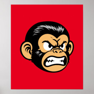 Poster Angry Ape