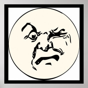 POSTER ANGRY MOON