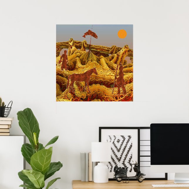 Poster Anid d'or (Bureau à domicile)