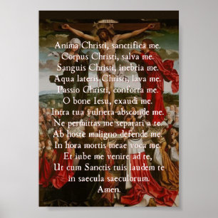 Poster Anima Christi Imprimer