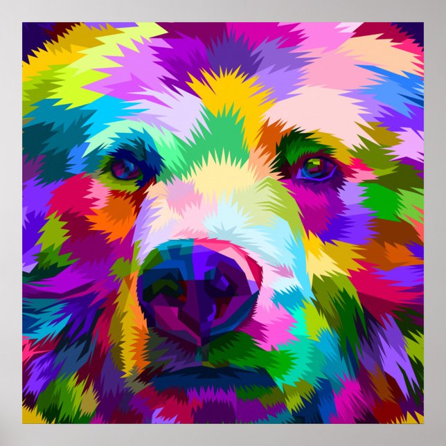 Poster Animal pop-art (Créateur téléchargé)
