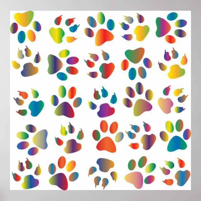 Poster Animal prismatique prismatique (Devant)