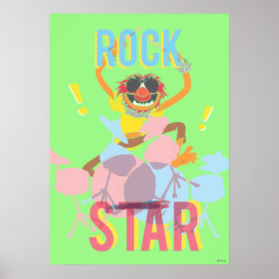 Poster Animal - Rock Star