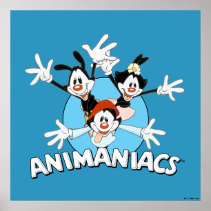 Poster Animaniacs   Warner Siblings Armoiries grand graph