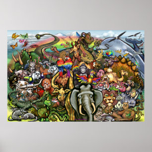Poster Animaux