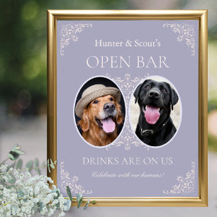 Poster Animaux de compagnie Français Lilac Mariage Open B