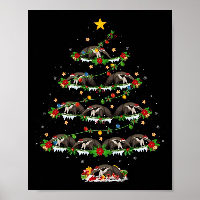 Poster Animaux de compagnie Jeu de lumière Père Noël Ante (Devant)