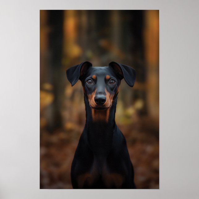 Poster Animaux de compagnie Salon Boutique Allemand Pinsc (Devant)