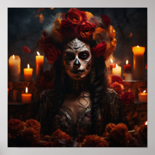 Poster animé Dia de los Muertos - Célébrer le