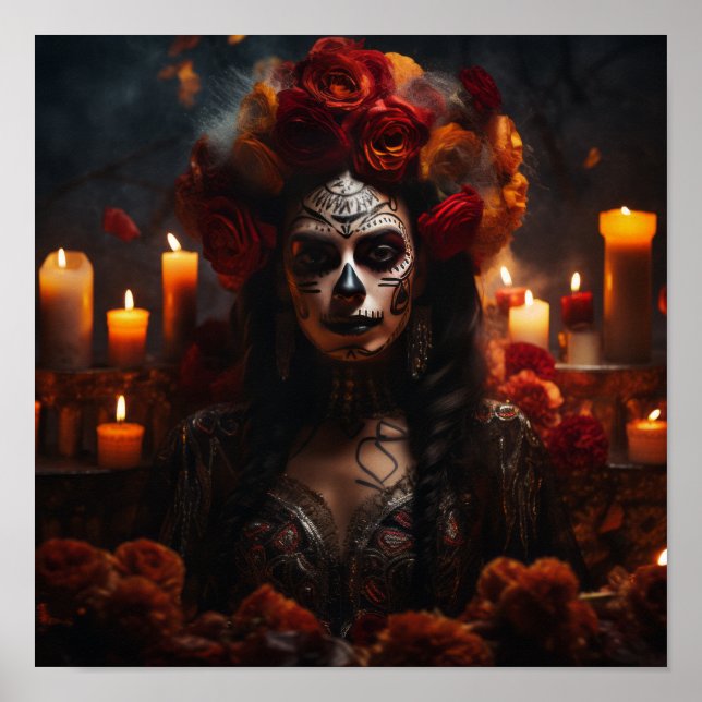 Poster animé Dia de los Muertos - Célébrer le (Devant)