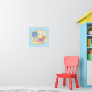 Poster Anime Donut délice avec Tom, Jerry et Tuffy