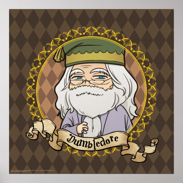 Poster Anime Dumbledore (Devant)