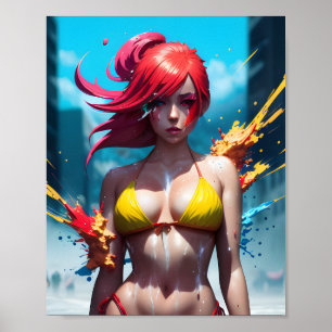 Poster Anime Girl