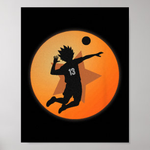Poster Anime Merch Japonais Numéro 13 Star Anime Volleyba