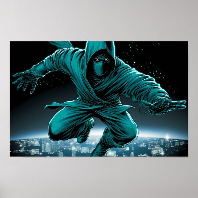 Poster Anime Ninja (Devant)