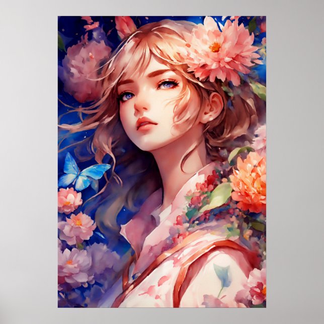 Poster Anime Princesse (Devant)