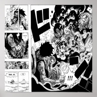 Poster anime une pièce as