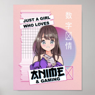 Poster Animes Kawaii Japanese