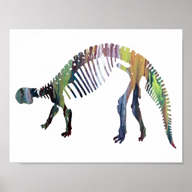 Poster Ankylosaurus (Devant)