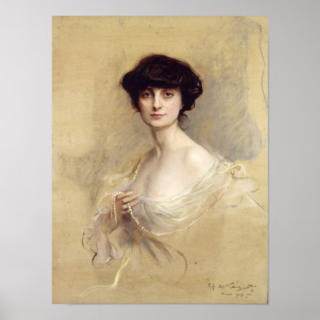 Poster Anna de Noailles 1913 (Devant)