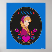 Anna | Portrait en cercle noir