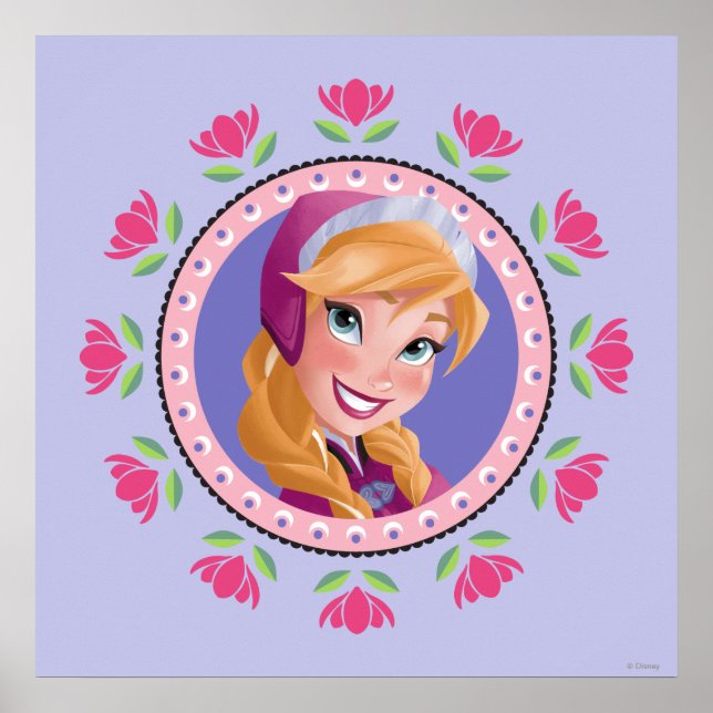 Poster Anna | Princesse (Devant)