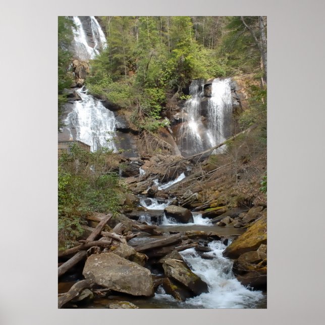 Poster Anna Ruby Falls Géorgie (Devant)