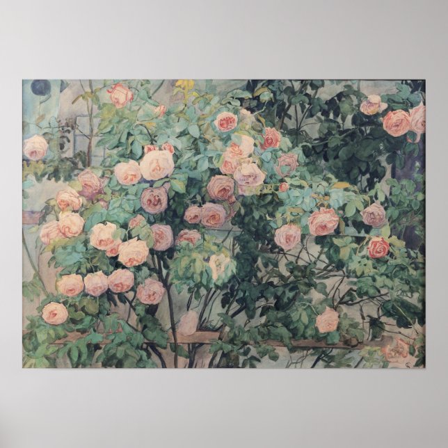 Poster Anna Syberg Roses Vintages (Devant)