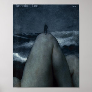 Poster Annabel Lee - Edgar Allan Poe poe poésie gothique 