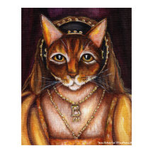 Anne Boleyn Chat Art King Henry VIII Femmes Tudors