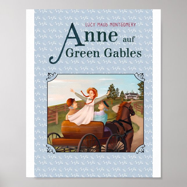 Poster Anne of Green Gables 80s (Devant)