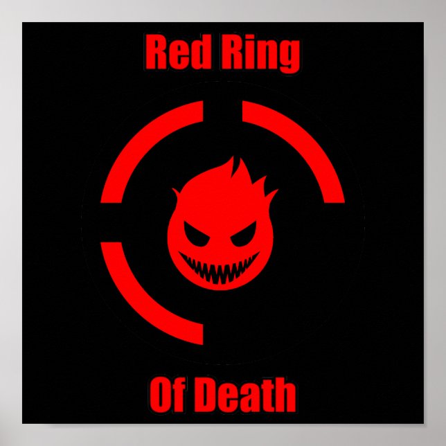 Poster Anneau rouge de la mort (Devant)