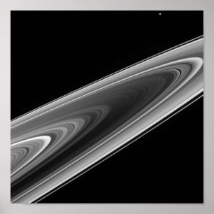 Poster Anneaux de Saturne