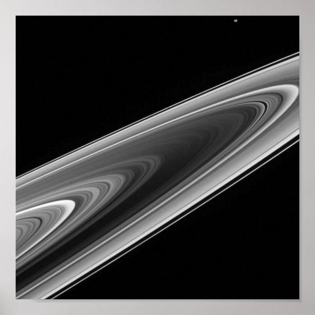 Poster Anneaux de Saturne (Devant)