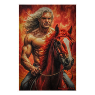 Poster Année du Cheval de Feu : Embrassez le voyage !