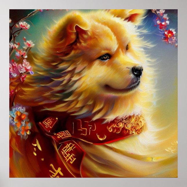 Poster Année du chien 7 (Devant)