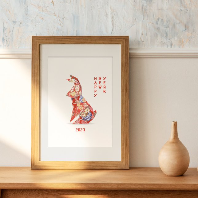Poster Année du lapin (Créateur téléchargé)