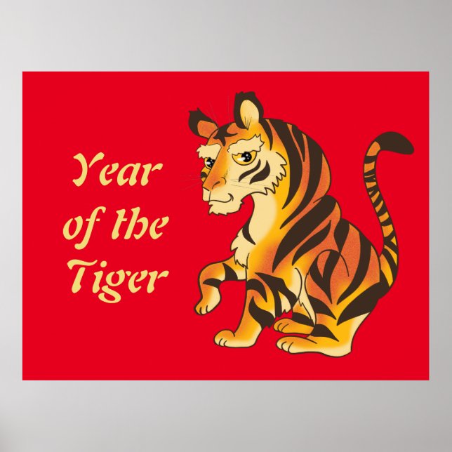 Poster Année du tigre (Devant)
