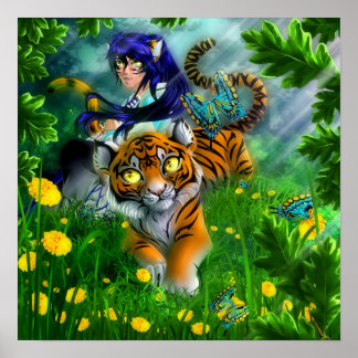 Poster Année du tigre