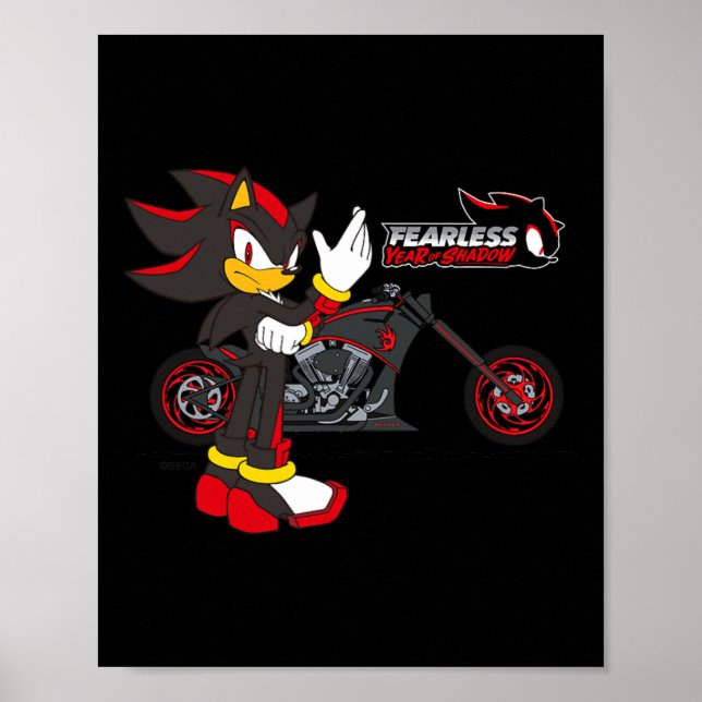 Poster Année Sans Peur De L'Ombre - Moto (Devant)