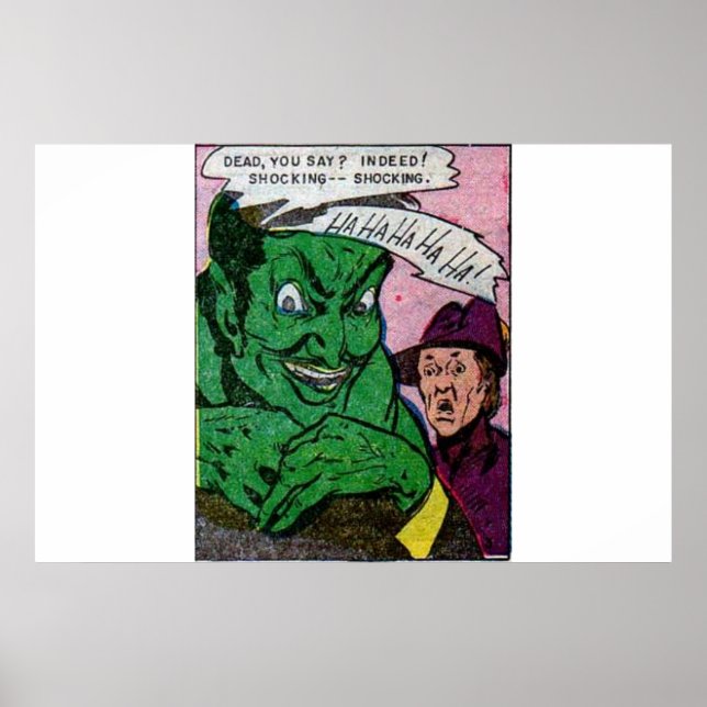 Poster Années 1950 BD d'horreur de l'âge d'or | bande des (Devant)