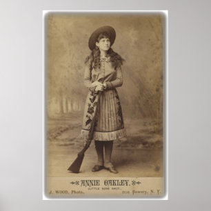 Poster annie oakley lil photo prise du cabinet