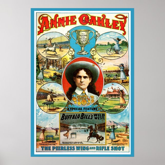 Poster ANNIE OAKLEY - "Little Sure Shot" (Devant)