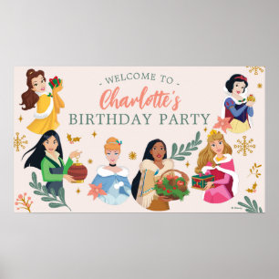 Poster Anniversaire de Disney Princess