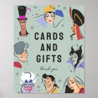 Anniversaire de Disney Villains - Cartes & Cadeaux