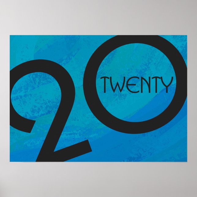 Poster Anniversaire de la Décennie bleue (Devant)