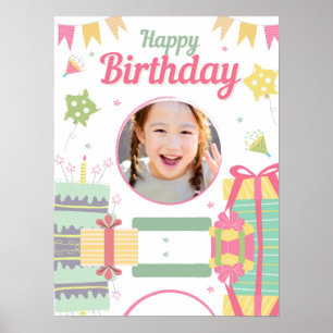 Poster anniversaire de princesse