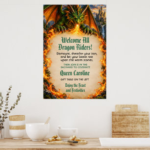 Poster Anniversaire des Cavaliers de Dragons