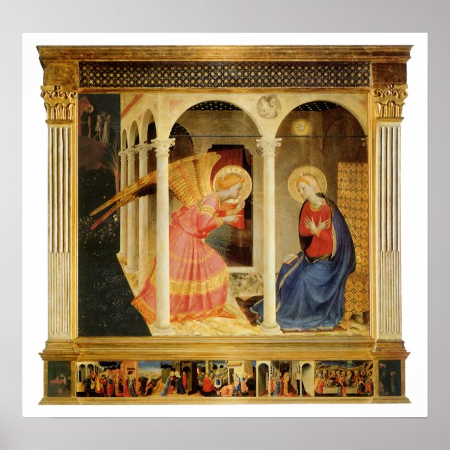 Poster Annonce de Fra Angelico, Art Renaissance (Devant)